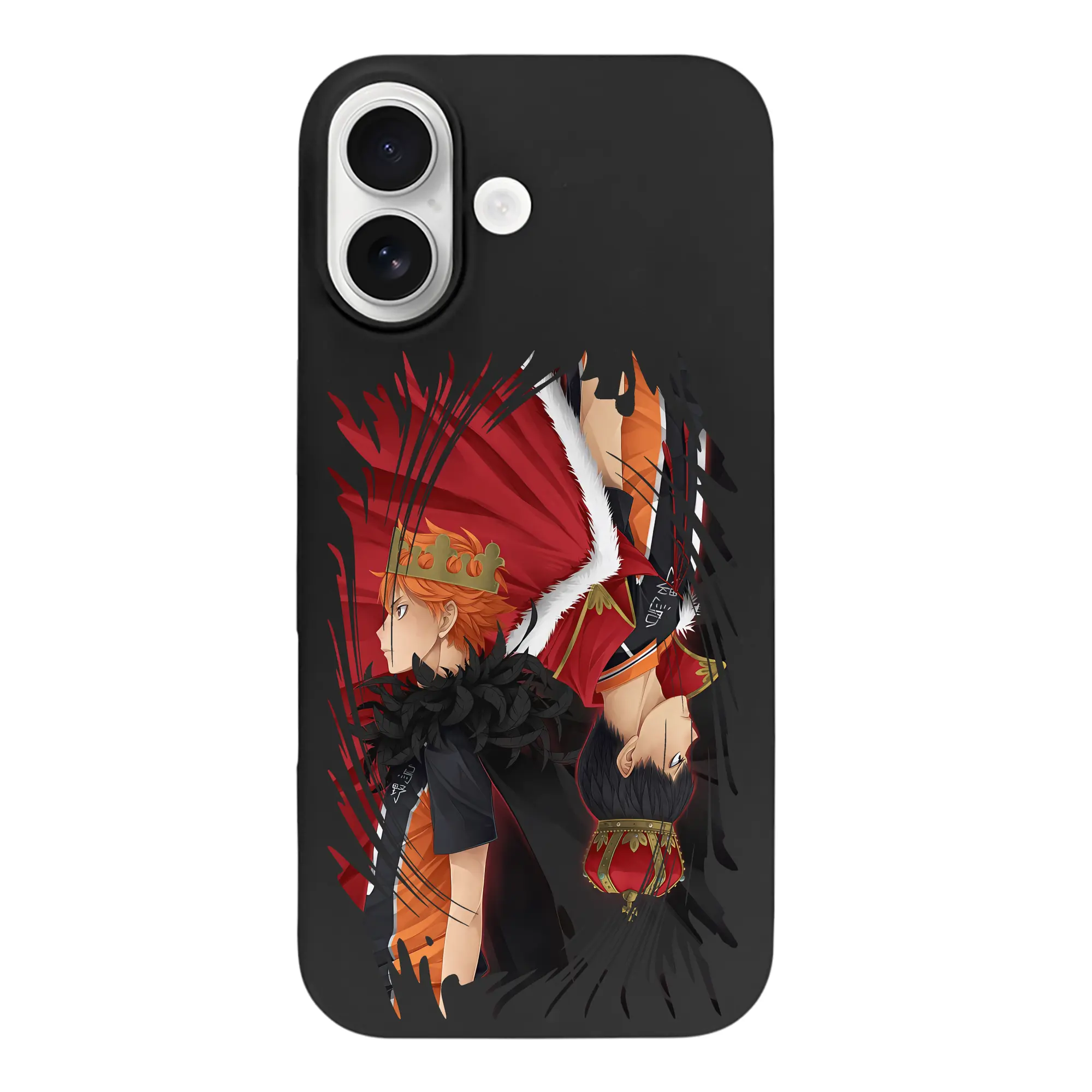 ハイキュー!! グッズ,日向翔陽 - iPhone 17 シリーズ シリコンケース 薄型 耐衝撃 指紋防止 ソフトタッチカバー 精密フィット 傷防止 保護ケース iPhone 17/17 Air/17 Pro/17 Pro Max 対応